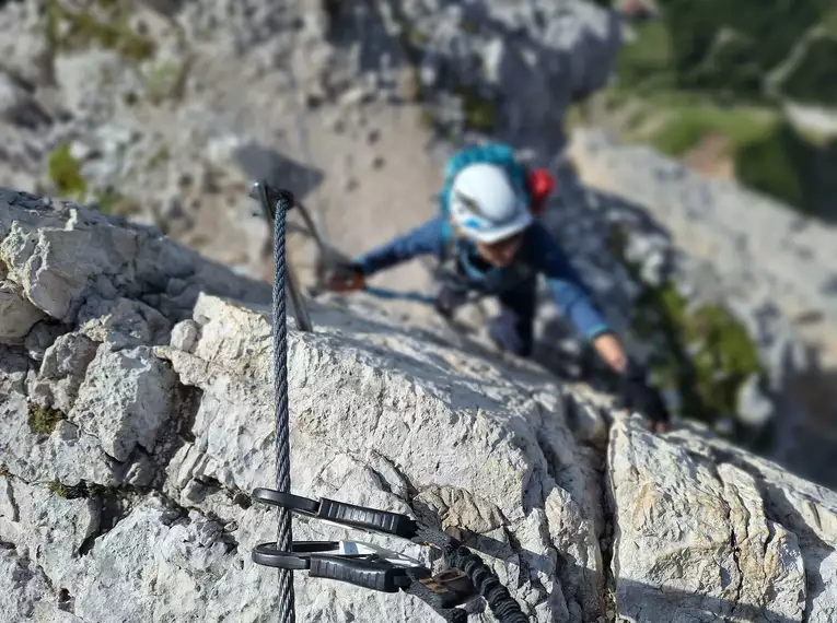 Klettersteigdurchquerung Dolomiten