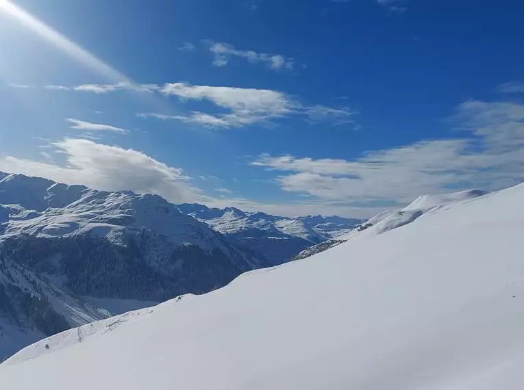 Skitouren St. Antönien - Sulzfluhhütte