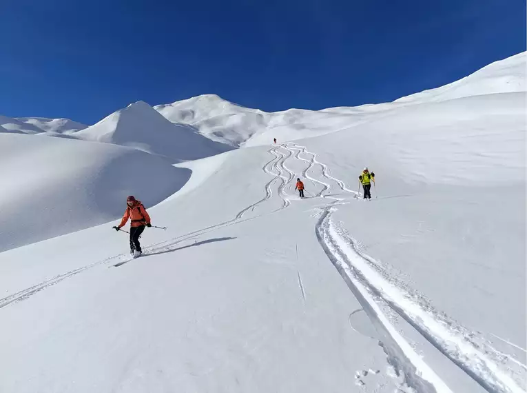 Skitouren St. Antönien - Sulzfluhhütte