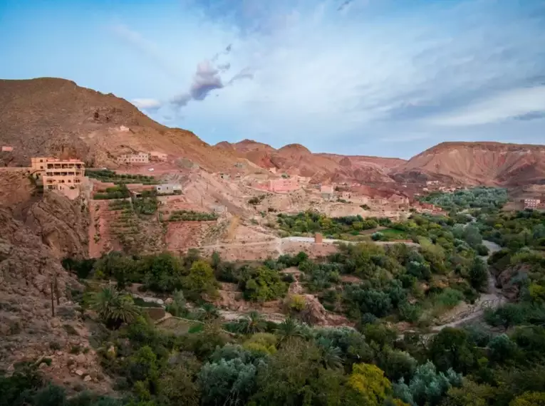 Silvester in der Wüste Marokkos