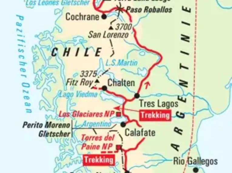 Patagonien - Trekking im Torres del Paine & Aysen – Bild 21