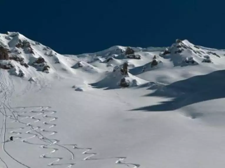 Leichte Skitouren in den Dolomiten mit Liftunterstützung
