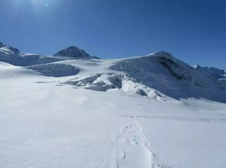 Mit Tourenski zur Wildspitze