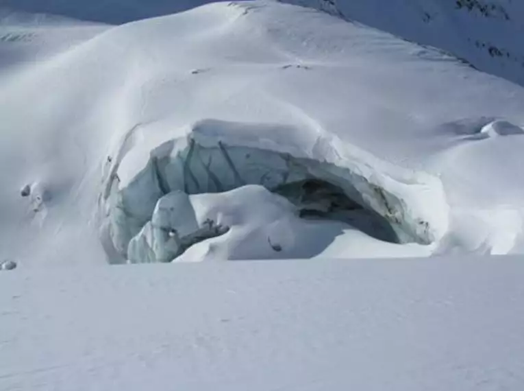 Mit Tourenski zur Wildspitze