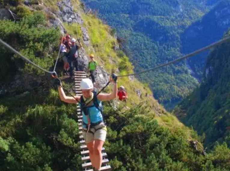 Klettersteige als Tagestouren