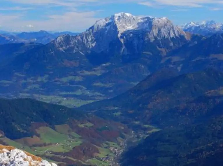 Berchtesgadener Gipfeltour:  Hoher Göll - Watzmann - Hochkalter 