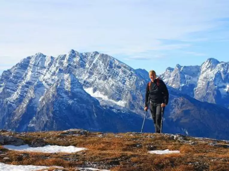 Berchtesgadener Gipfeltour:  Hoher Göll - Watzmann - Hochkalter 