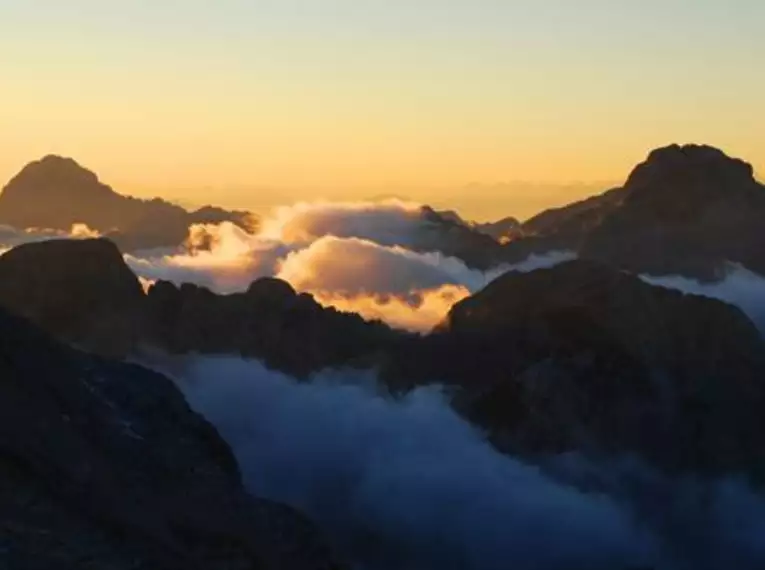 Berchtesgadener Gipfeltour:  Hoher Göll - Watzmann - Hochkalter 