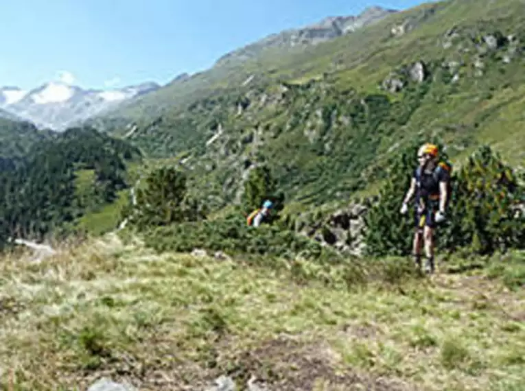 Klettersteig und Gletscher im Ötztal
