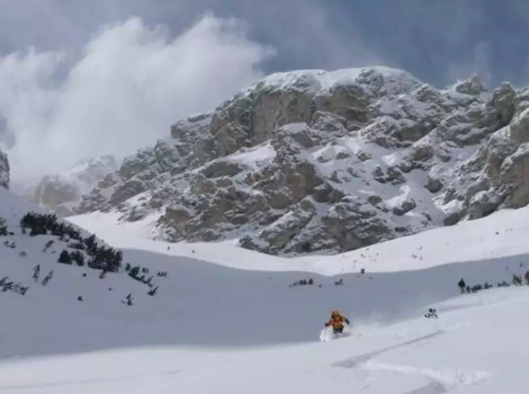Leichte Skitourenwoche Dolomiten