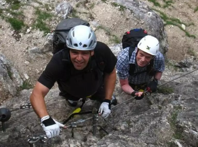 Klettersteigwoche für Anfänger am Gardasee