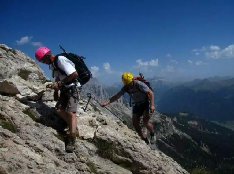 Klettersteigwoche für Anfänger am Gardasee