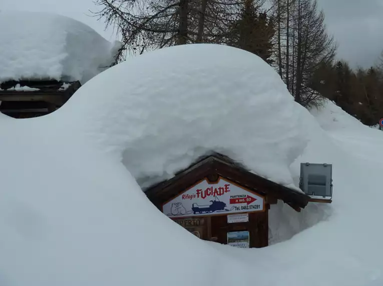 Freeridewochenende am Passo San Pellegrino