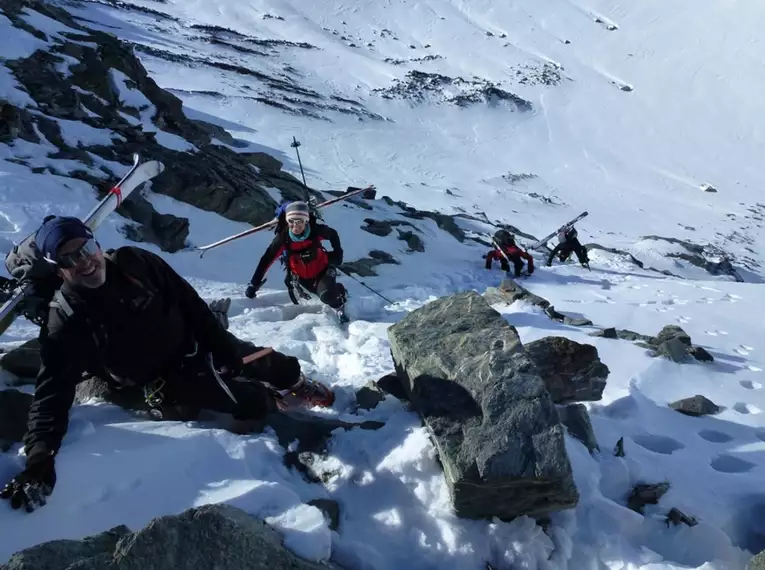 Skitourendurchquerung: Tour du Ciel - Bishorn