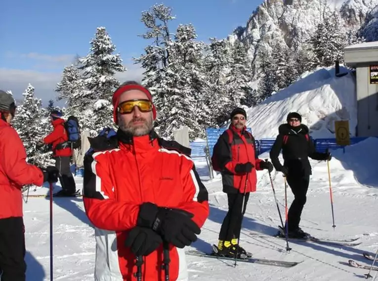 Skisafari in den Dolomiten