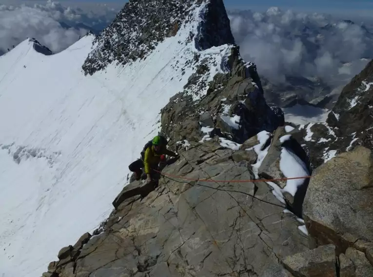 Piz Bernina und Piz Palü