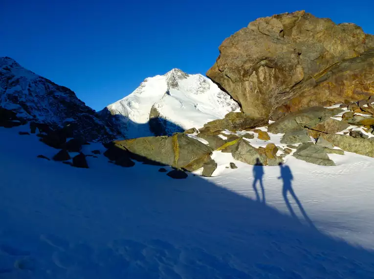 Piz Bernina und Piz Palü