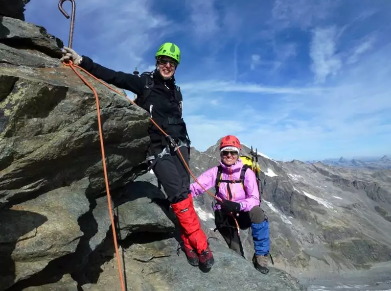 Piz Bernina und Piz Palü
