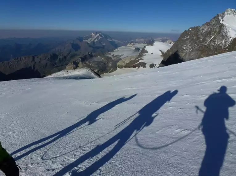Piz Bernina und Piz Palü