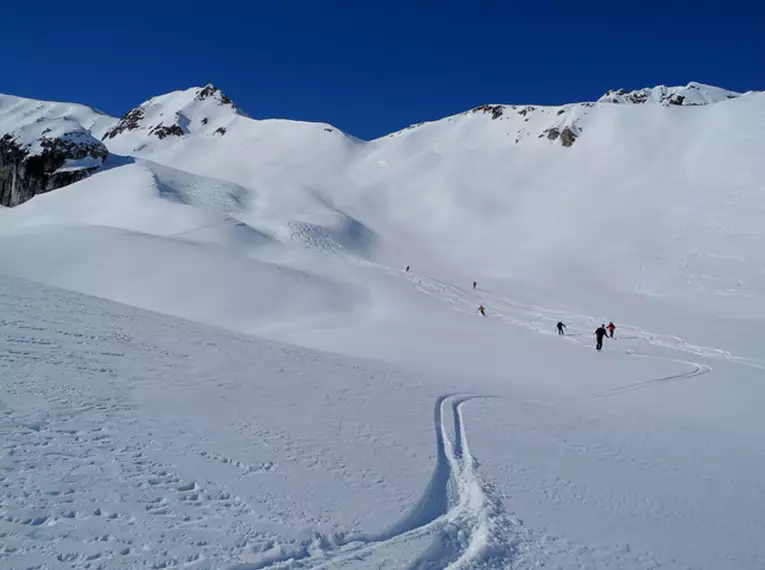 Verlängertes Skitourenwochenende Sesvennahütte