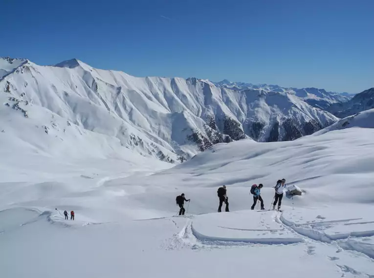 Verlängertes Skitourenwochenende Sesvennahütte