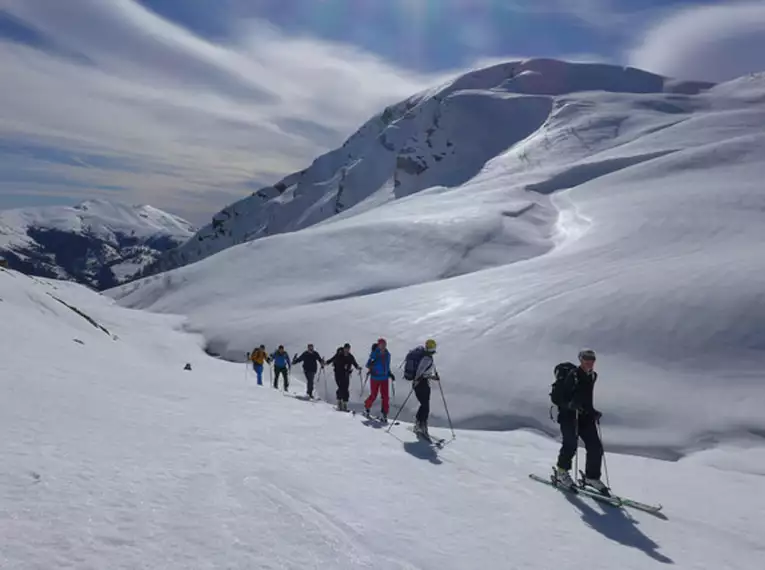 Skitourenwoche für Fortgeschrittene in der Val Maira