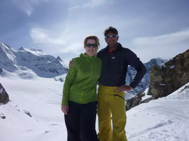Besteigung des Piz Bernina über den Biancograt