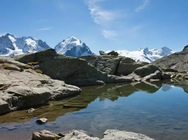 Besteigung des Piz Bernina über den Biancograt