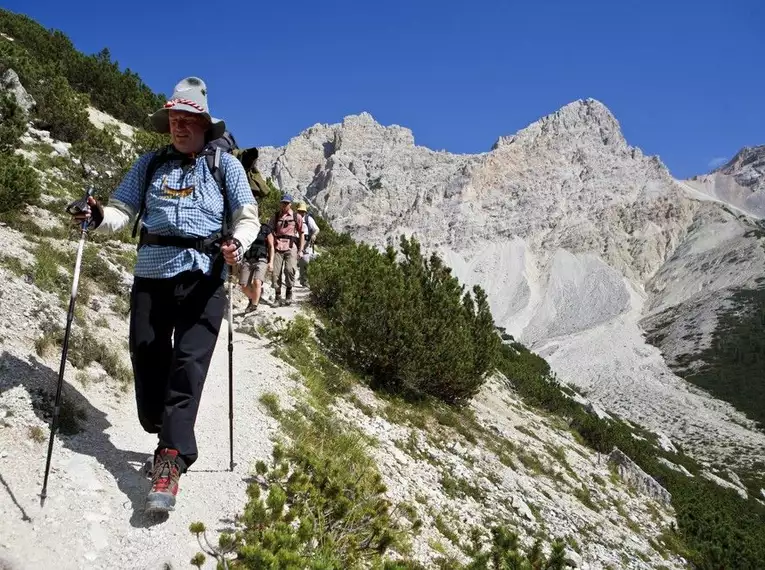Durchquerung der Dolomiten