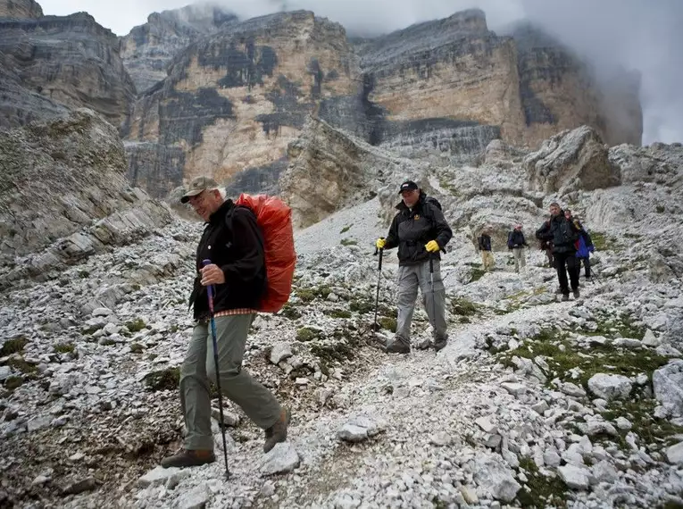 Durchquerung der Dolomiten