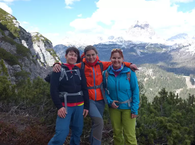 Grundkurs Felsklettern - Dolomiten