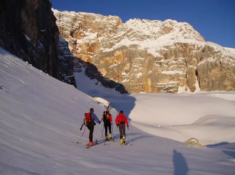 Skidurchquerung rund um die “Hohe Gaisl”