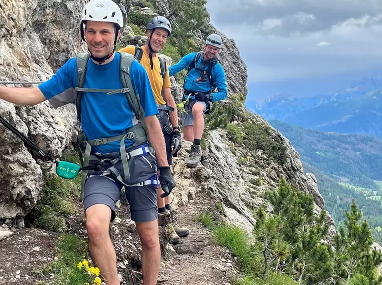 Klettersteige Dolomiti senza confini - Teil 1