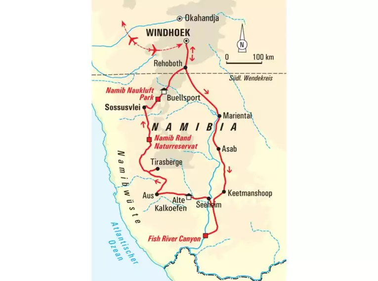 Namibia - die Wunderwelt der Wüsten
