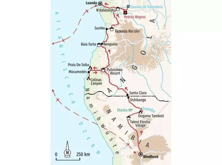 Allradsafari Angola & Namibia