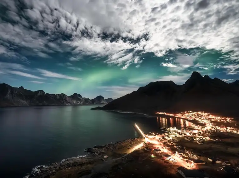 Schneeschuhwandern auf der Insel Senja - Norwegens Traumziel