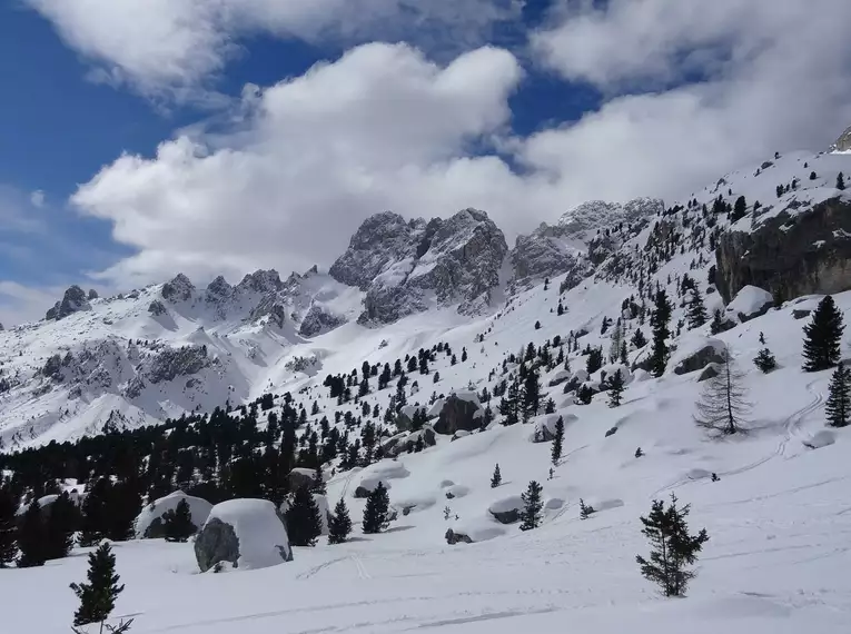 Skitourenwochenende Rosengarten - Dolomiten