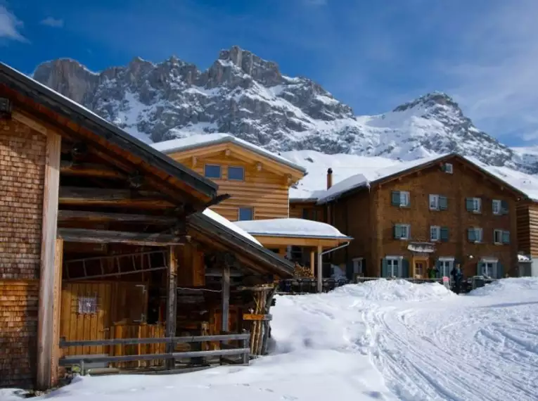 Skitouren St. Antönien - Sulzfluhhütte