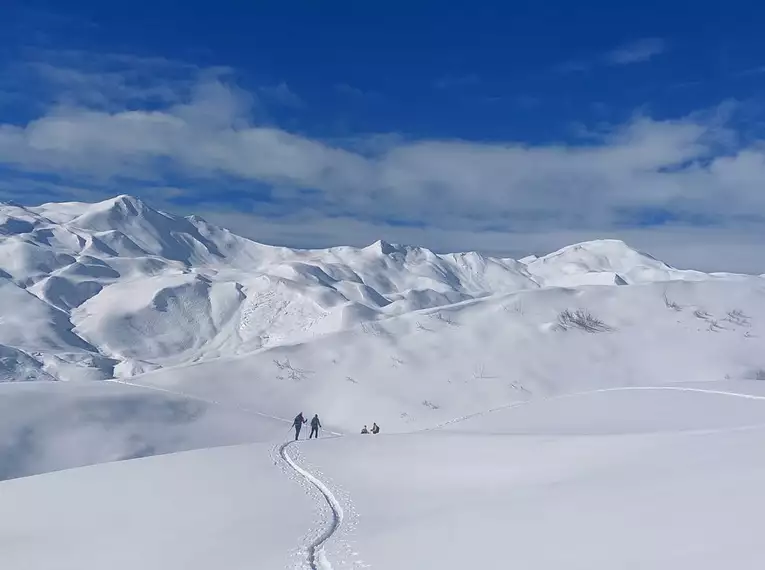 Skitouren St. Antönien - Sulzfluhhütte