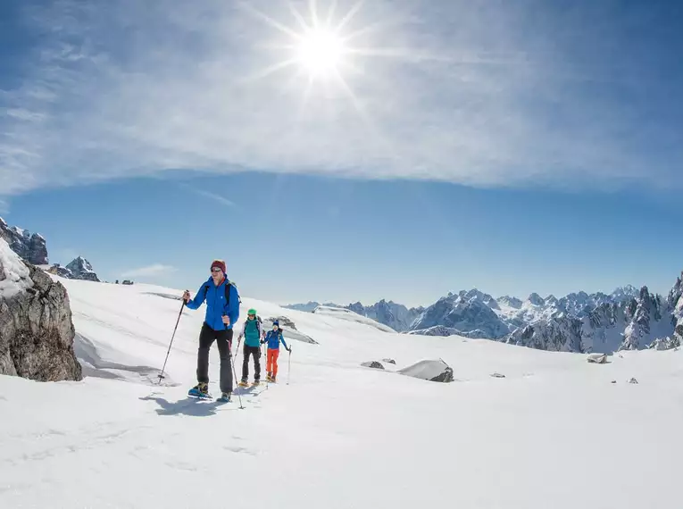 Schneeschuhwandern - Dolomitenzauber