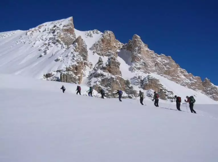 Schneeschuhwanderwoche Dolomiten