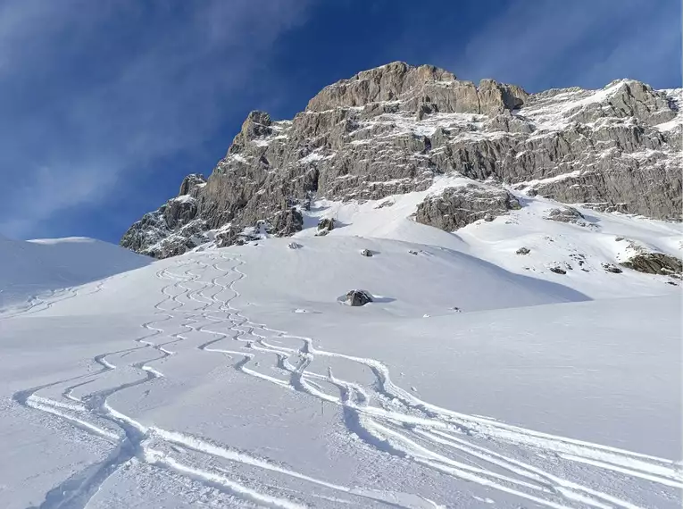 Skitouren St. Antönien - Sulzfluhhütte