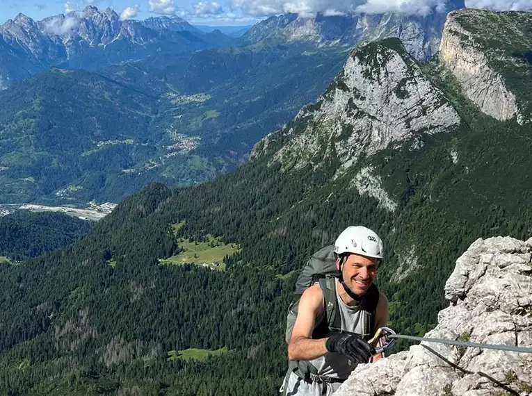 Klettersteig-Trilogie in den Dolomiten