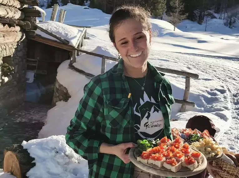 Anspruchsvolle Skitourenwoche auf der Caricc Alm