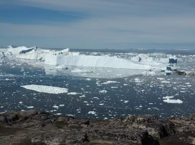 Eisberge in Grönlands Diskobucht Schwimmende Eisberge in der Diskobucht, Grönland