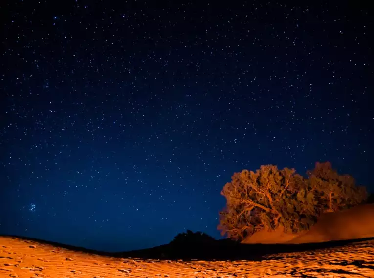 Silvester in der Wüste Marokkos