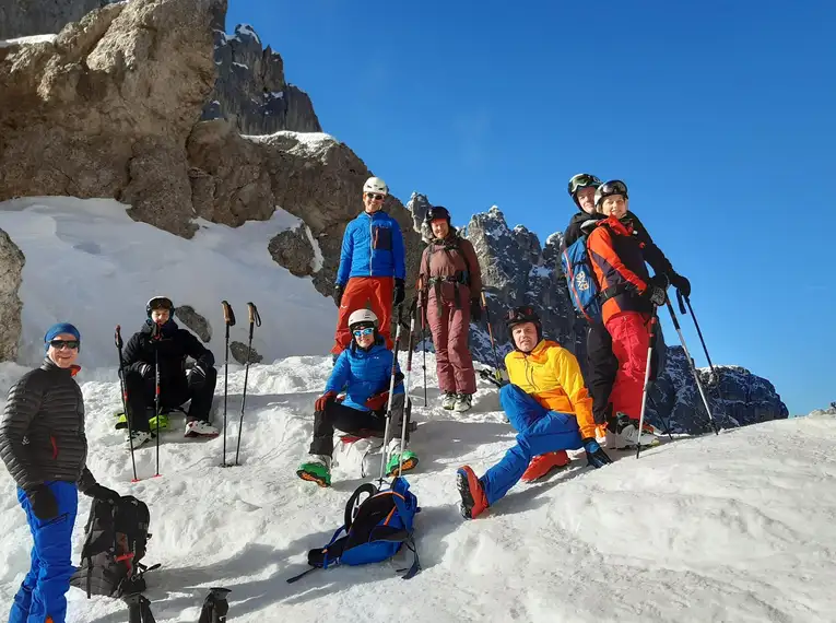 Skitourenwoche in den Dolomiten über Silvester