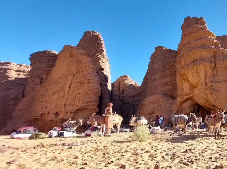 Algerien Hochplateau Tassili nAjjer und Tadrart