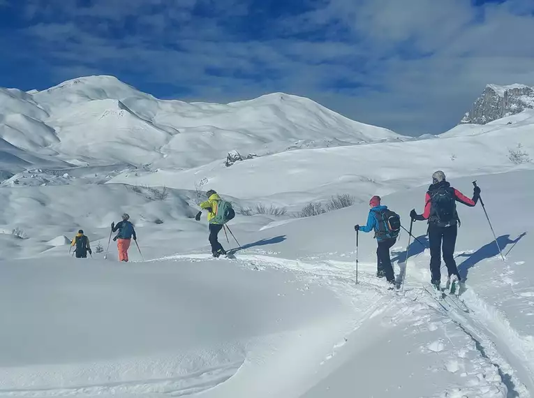 Skitouren St. Antönien - Sulzfluhhütte