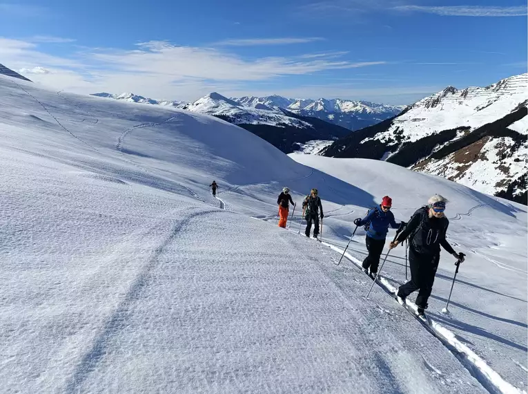Skitouren St. Antönien - Sulzfluhhütte